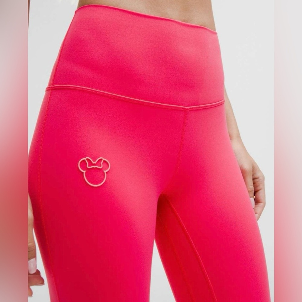 Lululemon Disney NWT Align High Rise Pants 25” Leggings Lip Gloss Pink Size 6 - Picture 5 of 15